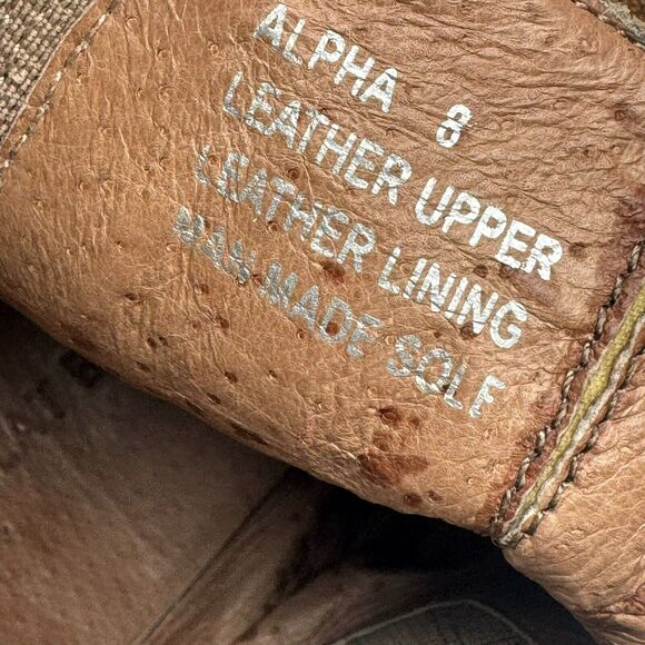 CHOCOLAT BLU | Women's 8 Chelsea Brown Leather Suede Block Heel Ankle Bootie - Picture 9 of 11